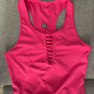 2xl Hot pink Pop Fit work out top and bottom